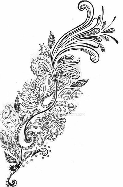 Paisley Design Potential by NatRadzi on DeviantArt Paisley Print Tattoo, Paisley Flower Tattoos, Paisley Tattoos, Owl Tat, Paisley Tattoo, Diy Collage, Paisley Flower, Japanese Tattoos, Geniale Tattoos