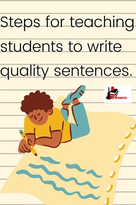 Teach students to write quality sentences before expecting paragraphs. Use this free sentence writing worksheet to help! #sentencewriting #wordfamilies #literacycenters Writing Good Sentences, How To Teach Sentence Writing, How To Write A Sentence, Building A Sentence, Teaching Sentence Writing, Write Simple Sentences, Writing Sentences Kindergarten, Sentence Writing Worksheets, Teaching Sentence Structure