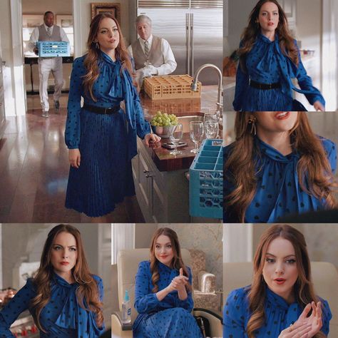 Fallon Carrigton outfit Fallon Carrington Season 5, Dynasty Fallon Outfits, Fallon Carrington Outfit, Fallon Outfits, Outfit Trabajo, Liz Gilles, Dynasty Outfits, Tv Outfits, Fallon Carrington