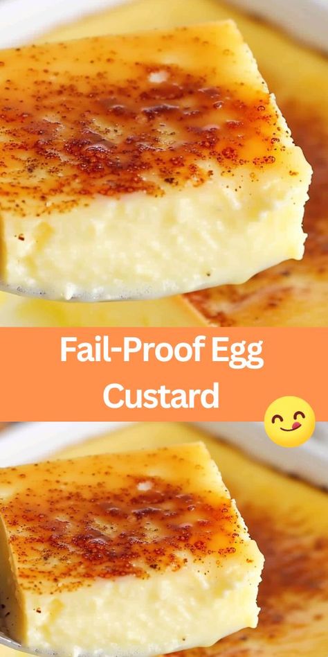 Experience the perfect blend of creamy and silky with this fail-proof egg custard recipe. Made with simple ingredients like eggs, milk, and vanilla, t... 12 Tomatoes Fail-proof Egg Custard, Egg Milk Recipe, Fail Proof Egg Custard 12 Tomatoes, Baked Custard Recipe Simple, Amish Egg Custard, Amish Custard Recipe, Easy Custard Recipe Simple, Crustless Egg Custard Pie Recipe, Egg Custard Recipe Easy