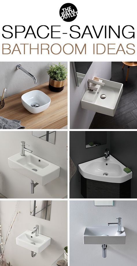 Toilet Ideas, Small Bathroom Sinks, Space Saving Bathroom, Small Sink, Wet Room, Small Toilet, Tiny Bathrooms, Toilet Design, Trendy Bathroom