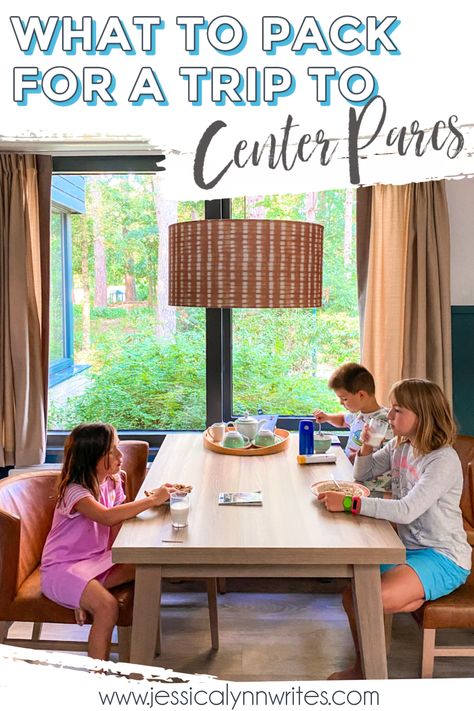 what to pack for a trip to Center Parcs -- created by a mom of three. Centre Parcs Packing List, Center Parcs Packing List, Center Parcs Outfit, Centre Parcs Outfit, Centre Parcs, Her Packing List, Center Parc, List To Make, Pack For A Trip