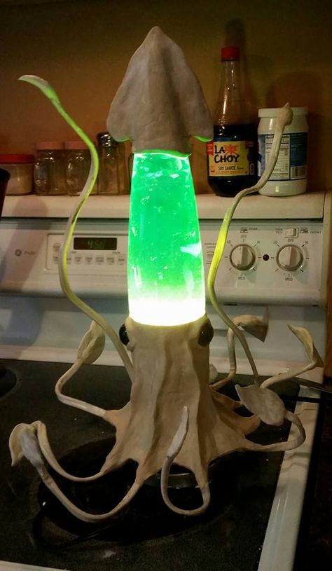 Squid Lava Lamp. - Oozing Goo - The Lava Lamp Syndicate