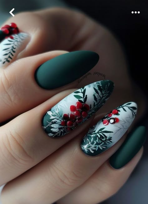 Blue Red Nails, Classy Nail Art Ideas, Thanksgiving Nail Designs, Maroon Nails, Cute Christmas Nails, White Nail Designs, Thanksgiving Nails, Winter Nail, Xmas Nails