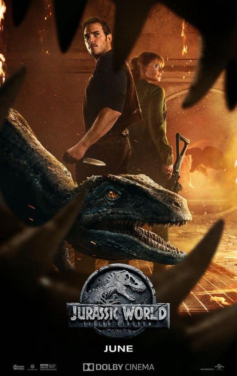 Jurassic World: Fallen Kingdom Jurassic World Poster, Film Jurassic World, Jurassic World Wallpaper, Jurassic Movies, Jurassic Park Poster, Jurassic World 3, Jurassic World 2, Kingdom Movie, Jurassic Park Movie