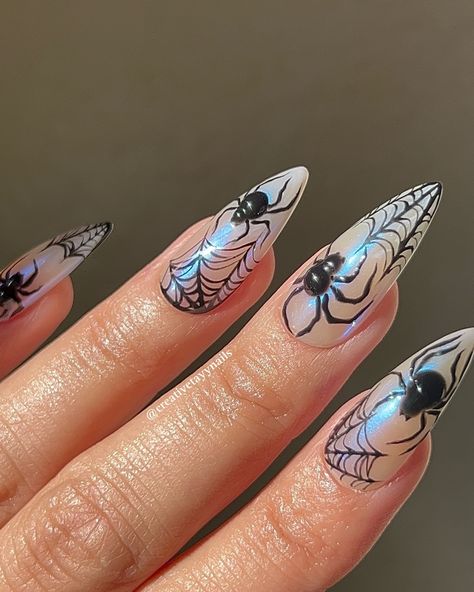 It’s October 1st which means it’s officially spooky szn!!🖤🕷️🕸️ Can you believe this is the only spooky set I’ve made so far😭 September really flew by! I’m still taking Halloween mail orders until Oct 11th, DM to get your spooky sets�💅🏻 #spookyseason #spookynails #halloweennails #spidernails #pressonnails #pressonsets #thepressoncollective #chromenails Spooky Sets, Halloween Mail, Spooky Szn, October 1st, Chrome Nails, Halloween Nails, Press On Nails, Nails, Halloween