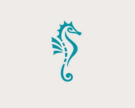 Seahorse Tattoo Design, Cute Henna Tattoos, Seahorse Tattoo, Tattoo Tiny, Cute Henna, Seahorse Art, Ocean Tattoos, Beach Tattoo, Disney Tattoo