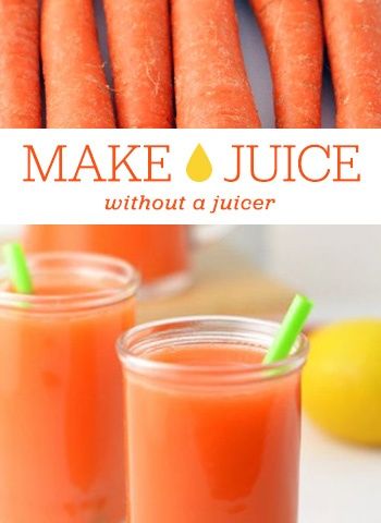 How to Make Juice Without a Juicer | Brit + Co. Raw Juice Recipes RePinned By: Live Wild Be Free www.livewildbefree.com Cruelty Free Lifestyle & Beauty Blog. Twitter & Instagram @livewild_befree Facebook http://facebook.com/livewildbefree Juice Without A Juicer, How To Make Juice, Quick Smoothies, Fruit Smoothie Recipes Healthy, Homemade Smoothies, Juicing With A Blender, Best Juicer, Juicy Juice, Juicing Benefits