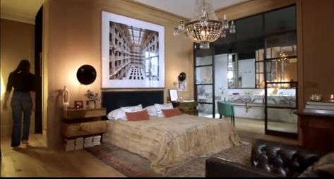 Soho Apartment, Soho Loft, Jenna Lyons, New York Loft, Bedroom Oasis, Apartment Tour, Chic Spaces, Interior Architect, Chic Bedroom