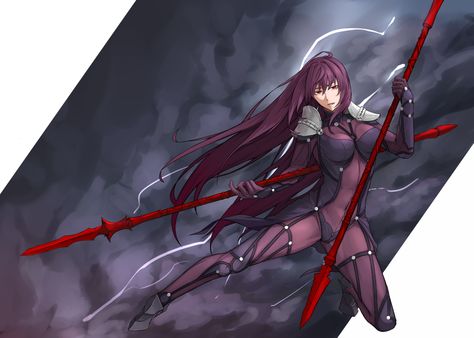 Anime-Fate-(series)-Lancer-(Fategrand-order)-Fategrand-order-3009202 Fate Grand Order Scathach, Lancer Fate, Scathach Fate, Gilgamesh Fate, Fate Servants, Fate Stay Night Anime, Type Moon, Fate Series, Fate Grand Order