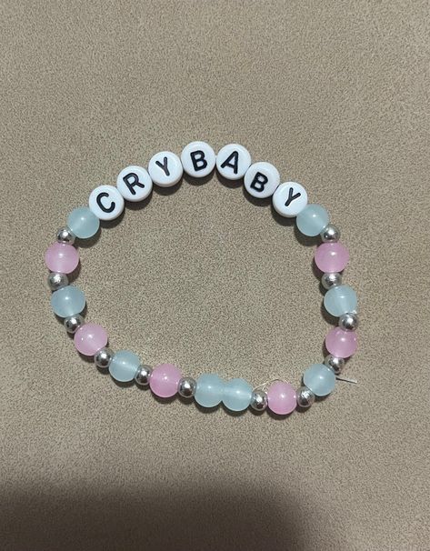 Melanie Martinez crybaby beaded bracelet Melanie Martinez Clay Bead Bracelet, Melanie Martinez Trilogy Tour Bracelets, Melanie Martinez Jewelry, Melanie Martinez Bracelet Idea, Melanie Martinez Bracelet, Melanie Merch, Melanie Martinez Merch, Melanie Martinez Outfits, Trilogy Tour