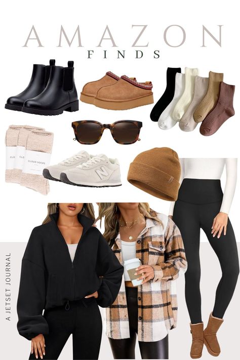 Get ready for backyard bonfires with these cozy outfit ideas! Stay warm in high-waisted fleece-lined leggings paired with a plaid shirt or oversized sweater. Complete your look with stylish crew socks and comfortable shoes like sneakers or platform slippers. For a touch of flair, opt for Chelsea ankle boots. Shop these essential fall outfits to enjoy the warmth of the fire and s’mores with friends and family! Slipper Boots Outfit, Chealse Boot Outfit Women, Cozy Outfit Ideas, Women's Wardrobe Essentials, Backyard Bonfire, Cozy Outfits, Boots And Leggings, Comfy Casual Outfits, High Waisted Black Leggings