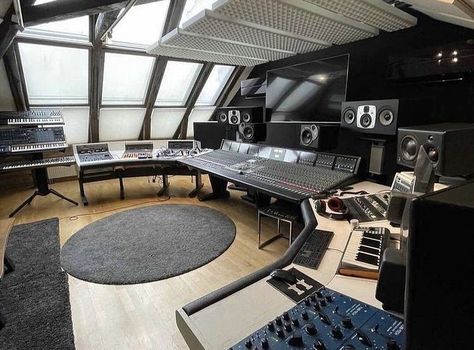 Music Studio Room Luxury, Music Studio Design, Home Recording Studio Setup, Recording Studio Setup, Music Recording Studio, Home Studio Ideas, Minor Scale, Sound Room, Audio Studio