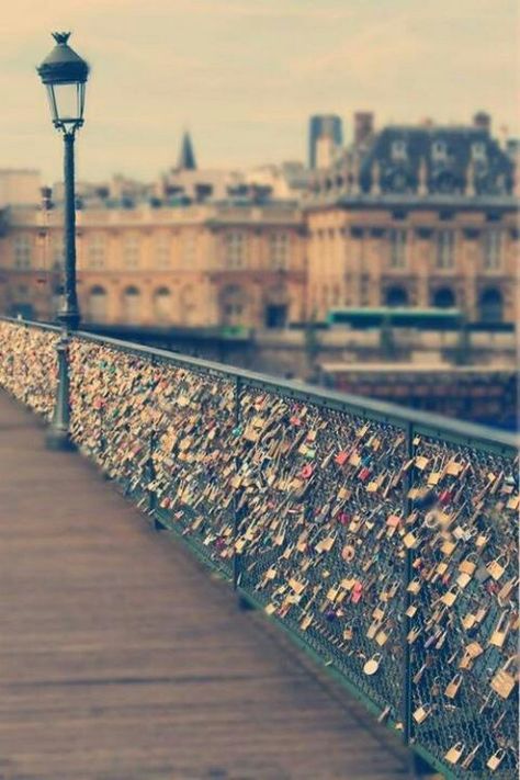 Love Bridge, Paris, France. Order your tickets now: https://secure4.marketingden.com/pmccwh2013/orderpage.php?nl=false Paris Bridge, Love Lock Bridge, Love Bridge, Paris Love, Summer Bucket Lists, The Bridge, Places Around The World, Metropolis, Vacation Spots