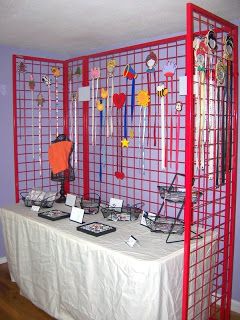 Art Display Panels, Craft Vendor, Art Fair Display, Craft Booths, Booth Setup, Craft Fair Booth Display, Craft Show Booths, Craft Market Display, Grid Wall