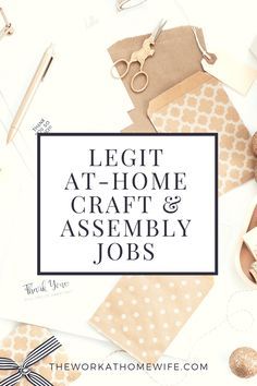 Let’s explore how you can turn your skills and can-do spirit into a work-at-home career - while avoiding at-home assembly job scams or low-paying positions. Craft Jobs, Working Mom Tips, Creative Jobs, Legitimate Work From Home, Money Making Jobs, Work At Home, Work From Home Moms, Home Jobs, Working Moms