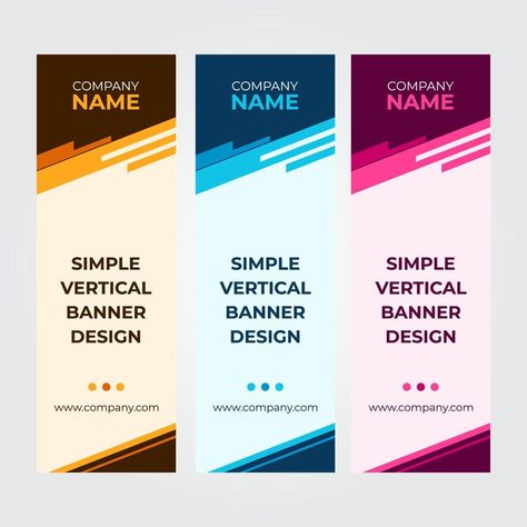 simple vertical banner template design Vertical Banner Design, Conference Banners, Vertical Banner, Job Inspiration, Banner Template Design, Web Inspiration, Stand Design, Banner Template, Text Design