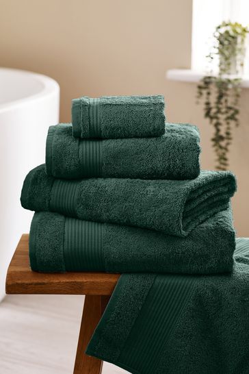 Green Hand Towels Bathroom, Dark Green Towels Bathroom, Dark Green Bath Towels, Green Bathroom Towels, Green Towels Bathroom, Dark Green Towels, Green Bath Towels, Egyptian Cotton Towels, Fluffy Towels