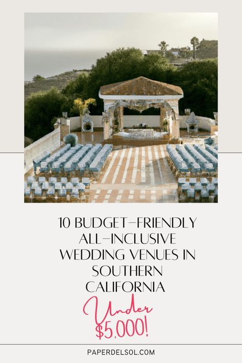 Are you planning a wedding in Southern California but feeling overwhelmed by the high costs? Look no further! We’ve scoured the area and found 10 creative and affordable all-inclusive wedding packages that will fit any budget. The Millwick: This industrial-chic venue located in the Arts… Small Intimate Wedding Venues, Outdoor Wedding Venues California, Unique Wedding Locations, Affordable Destination Wedding, Budget Wedding Venue, Wedding Locations California, Socal Wedding Venues, Orange County Wedding Venues, Mansion Wedding Venues