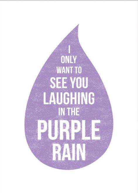 Purple Rain Raindrop Purple Rain Prince, Prince Purple, Rip Prince, Prince Purple Rain, Song Lyric Quotes, Lyric Art, Favorite Lyrics, I'm With The Band, Purple Love