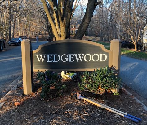 Neighborhood Signage, Subdivision Entrance, Neighborhood Signs, Entrance Signs, Driveway Entrance Landscaping, Entrance Signage, Monument Signs, Driveway Entrance, Building Signs