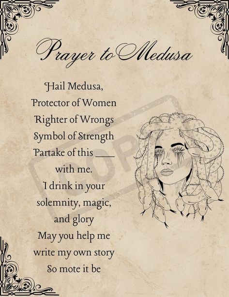 Medusa Goddess & Gorgon: 8 Ways to Work With Her Fierce Energy Medusa Meaning, Medusa Goddess, Goddess Meaning, Goddess Medusa, Medusa Greek Mythology, Dark Devil, Goddess Magick, Greek Goddesses, Witch Board