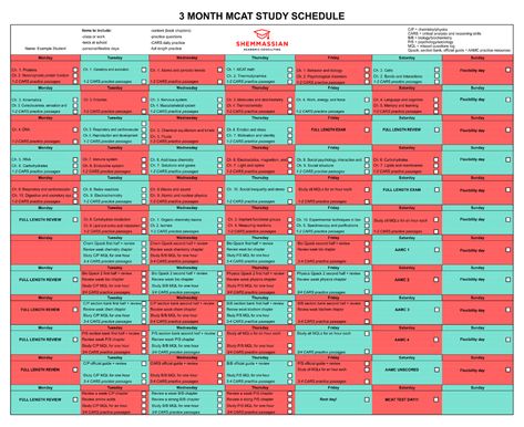 The Ideal MCAT Study Schedule (1 month, 2 month, and 3 month examples included) — Shemmassian Academic Consulting 1 Month Study Plan For Exam, Mcat Study Aesthetic, Mcat Study Tips, Study Planner Free, Mcat Study Schedule, Study Planner Ideas, Med School Prep, Study Schedule Template, Med School Study