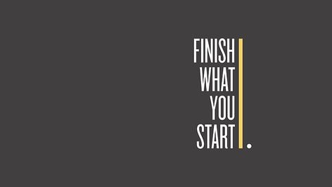 HD wallpaper: black background with finish what you start text overlay, typography | Wallpaper Flare Desktop Background Quote, Laptop Wallpaper Quotes, Typography Wallpaper, Desktop Wallpaper Quotes, Pc Desktop Wallpaper, Laptop Wallpaper Desktop Wallpapers, Hd Quotes, Motivational Quotes Wallpaper, Free Desktop Wallpaper