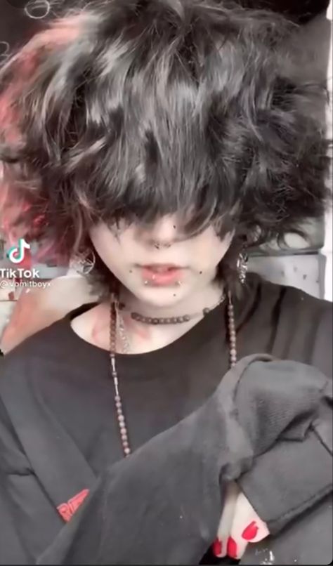 Max (vomitboyx) on tiktok and instagram in 2021 | Shot hair styles, Hair looks, Alternative hair Vomitboyx Haircut, Cute Short Alt Hairstyles, Alt Hairstyles Short Fluffy 360, Alt Haircuts Short Fluffy Mullet, Short Fluffy Emo Hair, Haircut Tiktok, Alt Boy Hair, Vomitboy Hair, Fluffy Short Hair