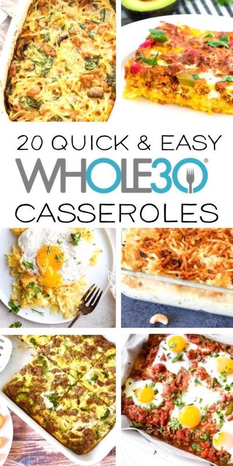 Whole 30 Breakfast Casserole Easy, Easy Whole 30 Casserole Recipes, Easy Whole 30 Casseroles, Healthy Grain Free Dinner, Whole 20 Recipes, Easy Dairy Gluten Free Dinner, Whole 30 Recipes With Macros, Whole30 Supper Recipes, Whole 30 At Walmart