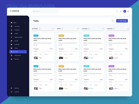 Saas Task Management Dashboard Design :: Behance Task Management Ui, Task Management Dashboard, Saas Website Design, Dashboard Ui Design, Task Management App, Software Ui Design, Food Ordering App, Sales Crm, Ui Website