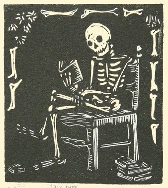 Skeleton reading book by primatebonz, via Flickr Devilish Drawings, Skeleton Reading Book, Skeleton Reading, Video Game Tattoos, Batman Tattoo, Gaming Tattoo, Star Wars Tattoo, Skeleton Art, Book Tattoo