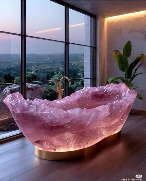 Crystal Bathtub, Rock Furniture, Dream Bedroom Inspiration, Dream Life House, Future Apartment Decor, Elegant Fall, Dream House Rooms, Dream Room Inspiration, Dream Apartment