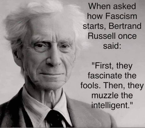 Bertrand Russell, Quotation Marks, History Facts, Wise Quotes, Great Quotes, Wisdom Quotes, Thought Provoking, Wise Words, Life Lessons