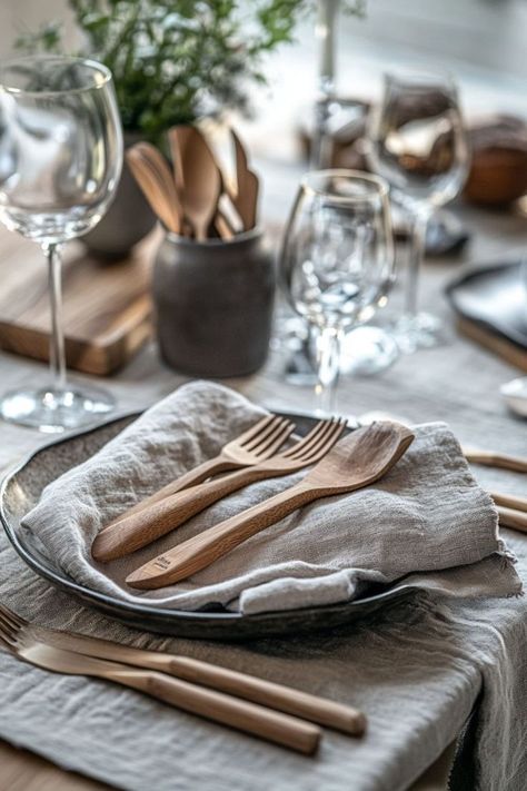 Enhance your dining experience with reusable tableware and cutlery! 🍽️♻️ From bamboo utensils to glass plates, choosing reusable options helps reduce single-use plastics and adds elegance to every meal. Embrace sustainability at your table today! #ReusableTableware #EcoFriendlyDining #SustainableLiving Bamboo Utensils, Glass Plates, Permaculture, Sustainable Living, Dining Experience, Dining Experiences, Sustainability, Tableware, Glass