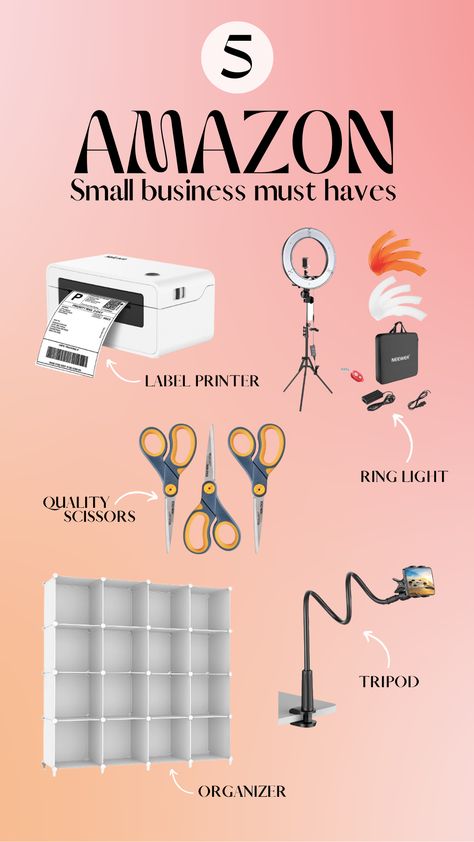 Organisation, How To Market Small Business, Product Ideas To Sell Online, Business Idea Aesthetic, Small Business Equipment, How To Small Business, Small Business Beauty Products, Gifts Business Ideas, Small Business Essentials List