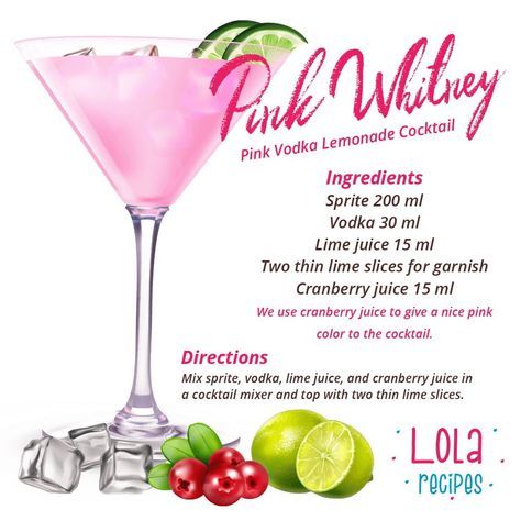 Drinks Alcohol Recipes Pink Whitney, Drinks To Mix With Vodka, Drink Recipes With Pink Whitney, Sweet Drinks Alcohol Recipes, Pink Vodka Lemonade Cocktail, Pretty In Pink Drink, Pink Drinks With Vodka, Fun Cocktail Recipes Vodka, Hearts On Fire Cocktail