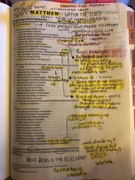 Bible Study Notes Matthew 1, Matthew 1 Bible Notes, Mathew Bible Study Notes, Matthew Bible Journaling Notes, Matthew Bible Study Notes, Matthew 1 Bible Journaling, Book Of Matthew Bible Study Notes, Matthew Bible Journaling, Matthew Chapter 1 Bible Journaling