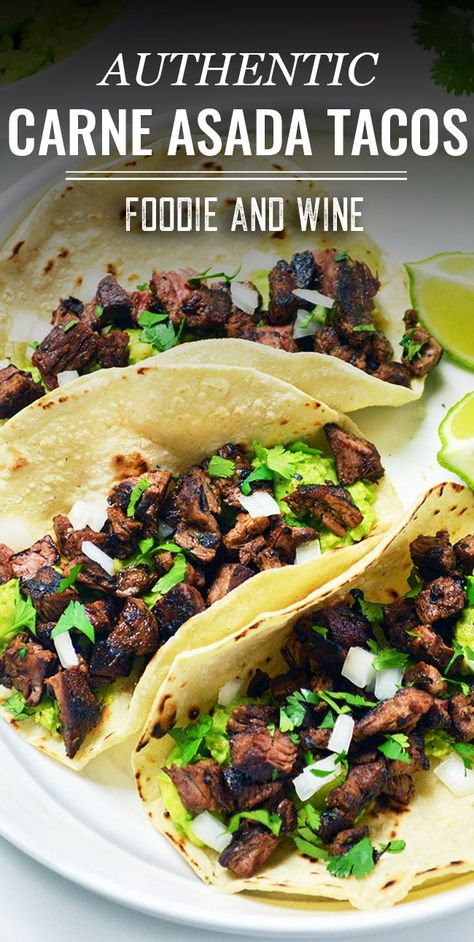 Grilled Carne Asada, Authentic Carne Asada Recipe, Authentic Carne Asada, Carne Asada Recipe, Carne Asada Marinade, Street Taco Recipe, Carne Asada Recipes, Asada Tacos, Carne Asada Tacos