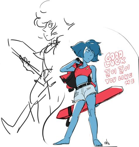 Rebecca Sugar sketch Seoul, Fan, Art, Rebecca Sugar, A Fan, Steven Universe, Do Good, Good Luck, Universe