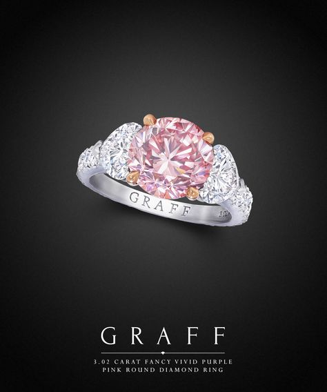 The Graff Pink Diamond Ring, Harry Winston Pink Diamond Ring, Graff Jewelry Rings, Graff Jewelry Aesthetic, Graff Wedding Rings, Graff Pink Diamond Ring, Graff Rings, Graff Pink Diamond, Graff Jewellery