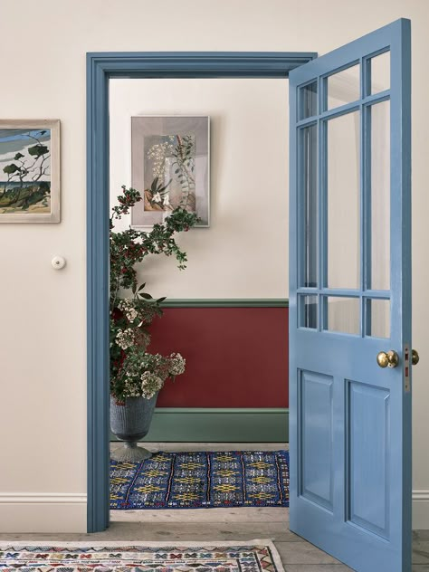 Breakfast Room Green, Hallway Paint, Headboard Shapes, Paint Trends, Trending Paint Colors, Dado Rail, Farrow And Ball Paint, Trends 2022, Color Of The Year