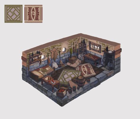 ArtStation - Medieval house interior, . syzygy Medieval Home Interior, Medieval Apartment, Medieval House Interior, Medieval Interior Design, Fantasy House Interior, Interesting Locations, Medieval Interior, Interior Concept Art, Medieval Peasant