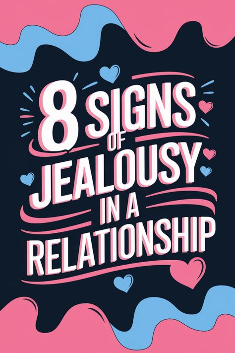 Discover the subtle signs of jealousy in a relationship you should never ignore. Recognize the 8 key indicators and learn how to navigate through this common emotion within partnerships. Trust is essential, but understanding jealousy can help maintain a healthy balance. Acknowledge these signs early on to address any underlying concerns and foster open communication in your relationship. Knowing these cues can lead to stronger connections with your partner by addressing issues head-on and foster Signs Of Jealousy, Jealousy In Relationships, Boring Relationship, Find A Husband, Communication Tips, Conversation Topics, Healthy Communication, Lack Of Confidence, Relationship Questions