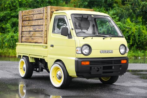 Suzuki Carry 4x4, Japanese Mini Truck, Japanese Truck, Kei Truck, Mini Trucks 4x4, How To Paint Camo, Cars Jdm, Yamaha Viking, Suzuki Carry