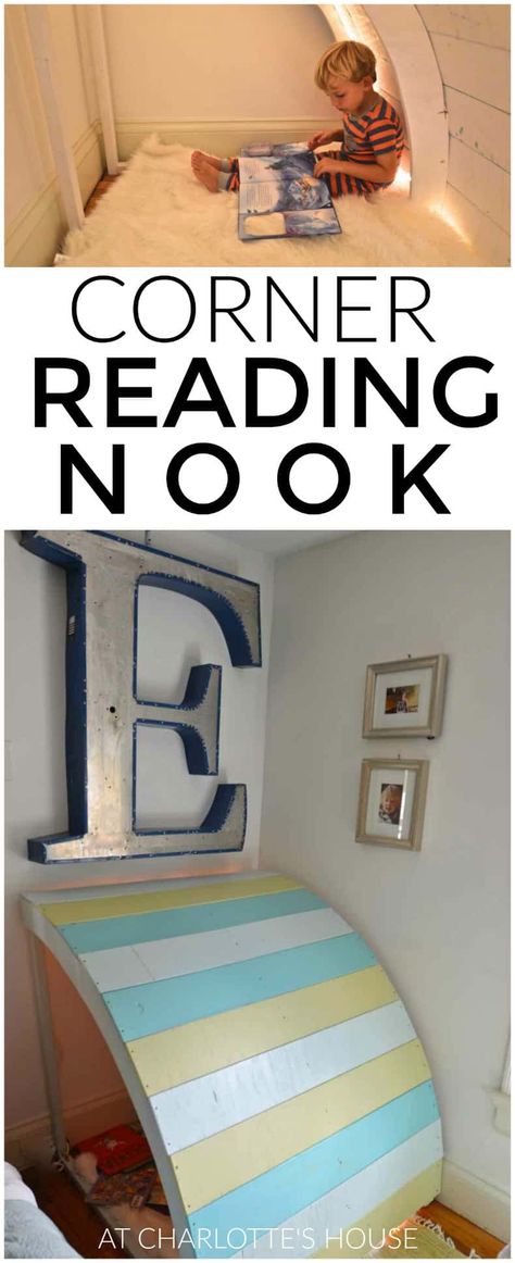 Reading Cubby, Diy Nook Bench, Cubby Diy, Corner Reading Nook, Reading Nook Diy, Nook Bench, Reading Nook Kids, Build Projects, Sensory Rooms