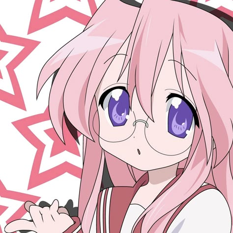 Star Icon, Lucky Star, Stars, Anime, Pink