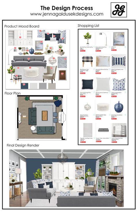 Basement Den, Rustic Home Interiors, Interior Design Process, Interior Design Presentation, Interior Design Boards, Design Apartment, Concept Board, Interior Design Business, Interior Design Mood Board