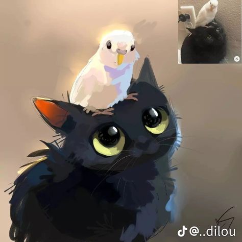 Pictures Of Pets, Digital Art Programs, Cat Eyes, Drawing Tutorials, Cute Animal Drawings, Funny Animal Pictures, Cat Drawing, Cute Doodles, 귀여운 동물