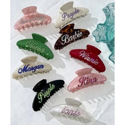 Just found this amazing item on AliExpress. Check it out! C$25.30 | Handmade Customized Words Hairpins Hair Claw Barrettes Personalized Name Number Hair Clips Letters for Women Girls Jewelry 2022 Beret Fashion, Jewelry 2022, Emi Jay, Rhinestone Letters, Handmade Hair Clip, Girls Jewelry, Birthday Gifts For Women, Red Apple, Hair Claw